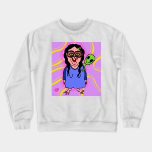 Alien best friends Crewneck Sweatshirt